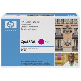HP 644A (Q6463A) Magenta LaserJet Toner Cartridge for HP Color LaserJet 4730