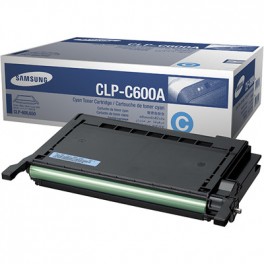 Samsung CLP-C600A Cyan toner cartridge for Samsung CLP-600 / CLP-650 Color laser printers