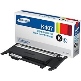 Samsung CLT-K407S Black toner cartridge for Samsung CLP-320/325, CLX-3185 Color laser printers