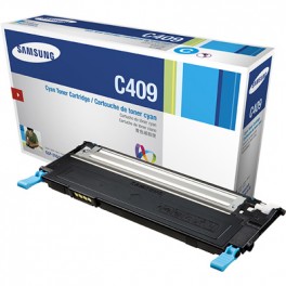 Samsung CLT-C409S Cyan toner cartridge for Samsung CLP-310, CLP-315, CLX-3170FN, CLX-3175 Color laser printers