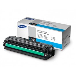 Samsung CLT-C506S (1,500 pages) Cyan toner cartridge for Samsung CLP-680ND/DW, CLX-6260ND/FD/FR/FW Color laser printers