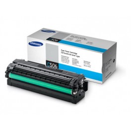 Samsung CLT-C506L (3,500 pages) Cyan toner cartridge for Samsung CLP-680ND/DW, CLX-6260ND/FD/FR/FW Color laser printers