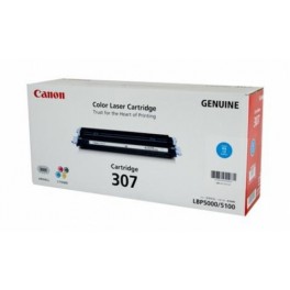 Canon Cartridge 307C Cyan Toner Cartridge is used for Canon LBP-5000 Color Laser Printer