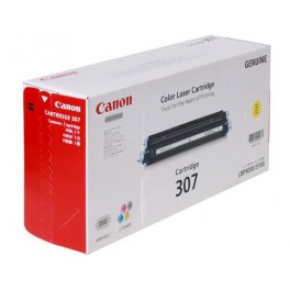 Canon Cartridge 307Y Yellow Toner Cartridge is used for Canon LBP-5000 Color Laser Printer