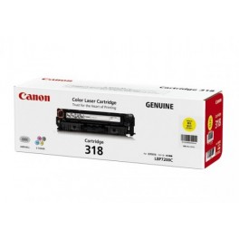 Canon Cartridge 318Y Yellow Toner Cartridge is used for Canon LBP-7200C Color Laser Printer