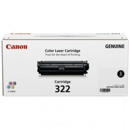 Canon Cartridge 322BK Black Toner Cartridge is used for Canon LBP-9100C Color Laser Printer