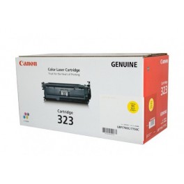 Canon Cartridge 323Y Yellow Toner Cartridge is used for Canon LBP-7750 Color Laser Printer