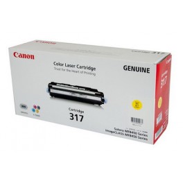 Canon Cartridge 317Y Yellow Toner Cartridge is used for Canon MF8450C Color Laser Printer