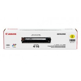 Canon Cartridge 416Y Yellow Toner Cartridge is used for Canon MF8030 / MF8050cn Color Laser Printers