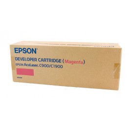 Epson S050156 Magenta Developer Cartridge Laser Toner Cartridge for Epson Aculaser C900 / C1900 Color Laser Printers