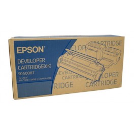 Epson S050087 Black Laser Toner Cartridge for Epson EPL-5900 / EPL-5900L / EPL-6100 Laser Printers