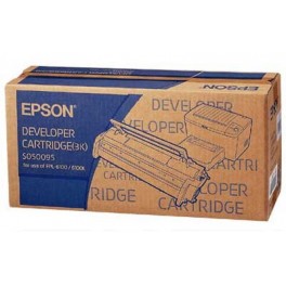 Epson S050095 Black Developer Cartridge / Laser Toner Cartridge for Epson EPL-6100 / EPL-6100L Laser Printers