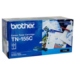 Brother TN-155C 4K Cyan Toner Cartridge for Brother HL-4040CN / HL-4050CDN / DCP-9040CN Color Laser Printers