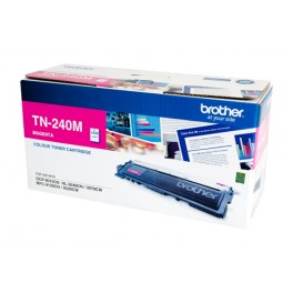Brother TN-240M Magenta Toner Cartridge for Brother DCP-9010CN / HL-3040CN / HL-3070CW Color Laser Printers