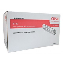 OKI TN-B720-20K Toner with drum (20K) for OKI B710 / B720 / B730 Laser Printers