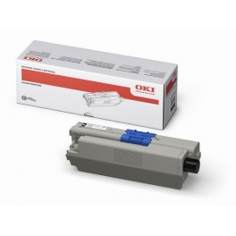 OKI TN-C310-BK (2K) Black Toner Cartridge for OKI C310 / C330 / C510 / C530 Color Laser Printers