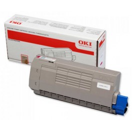 OKI TN-C711-M (11K) Magenta Toner Cartridge for OKI C711 Color Laser Printers