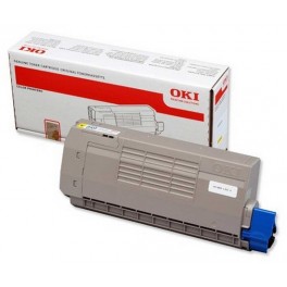 OKI TN-C711-Y (11K) Yellow Toner Cartridge for OKI C711 Color Laser Printers