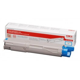 OKI TN-C3530-C (2K) Cyan Toner Cartridge for OKI C3520 MFP / C3530 MFP Color Laser Printers