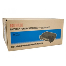 Ricoh AP400TN LP Toner Cartridge Type 220 Black (15K) for Ricoh AP400 / AP400N / AP410 / AP410N