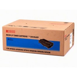 Ricoh LP Toner Cartridge Type 215 Black (20K) for Ricoh AP2600 / AP2610 / AP 600N / AP610N