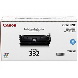 Canon 332C Genuine Cyan Toner Cartridge for Canon imageCLASS LBP7780Cx
