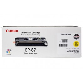 Canon EP-87Y Genuine Yellow Toner Cartridge for Canon imageCLASS MF8150c / 8170c / 8180c / LBP-2410