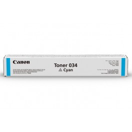 Canon Cartridge 034C Genuine Cyan Toner Cartridge for Canon imageCLASS MF810Cdn / MF820Cdn