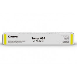 Canon Cartridge 034Y Genuine Yellow Toner Cartridge for Canon imageCLASS MF810Cdn / MF820Cdn