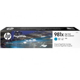 HP 981X (L0R09A) High Yield Cyan Original PageWide Cartridge