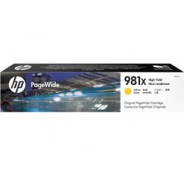 HP 981X (L0R11A) High Yield Yellow Original PageWide Cartridge